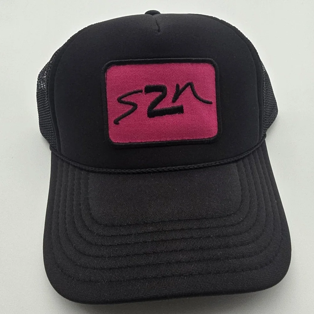 GR8 SZN Trucker Hat Lot of 3 New Adjustable Snapback Caps Black Pink